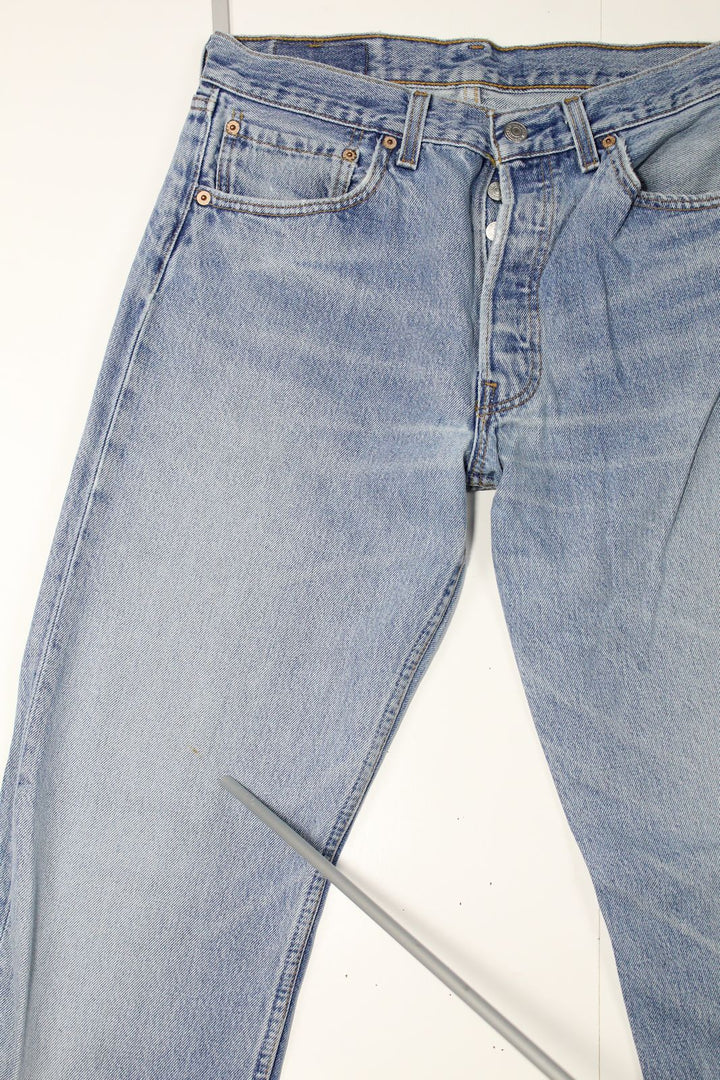 Levi's 501 Denim W32 L36 Made In USA Jeans Vintage