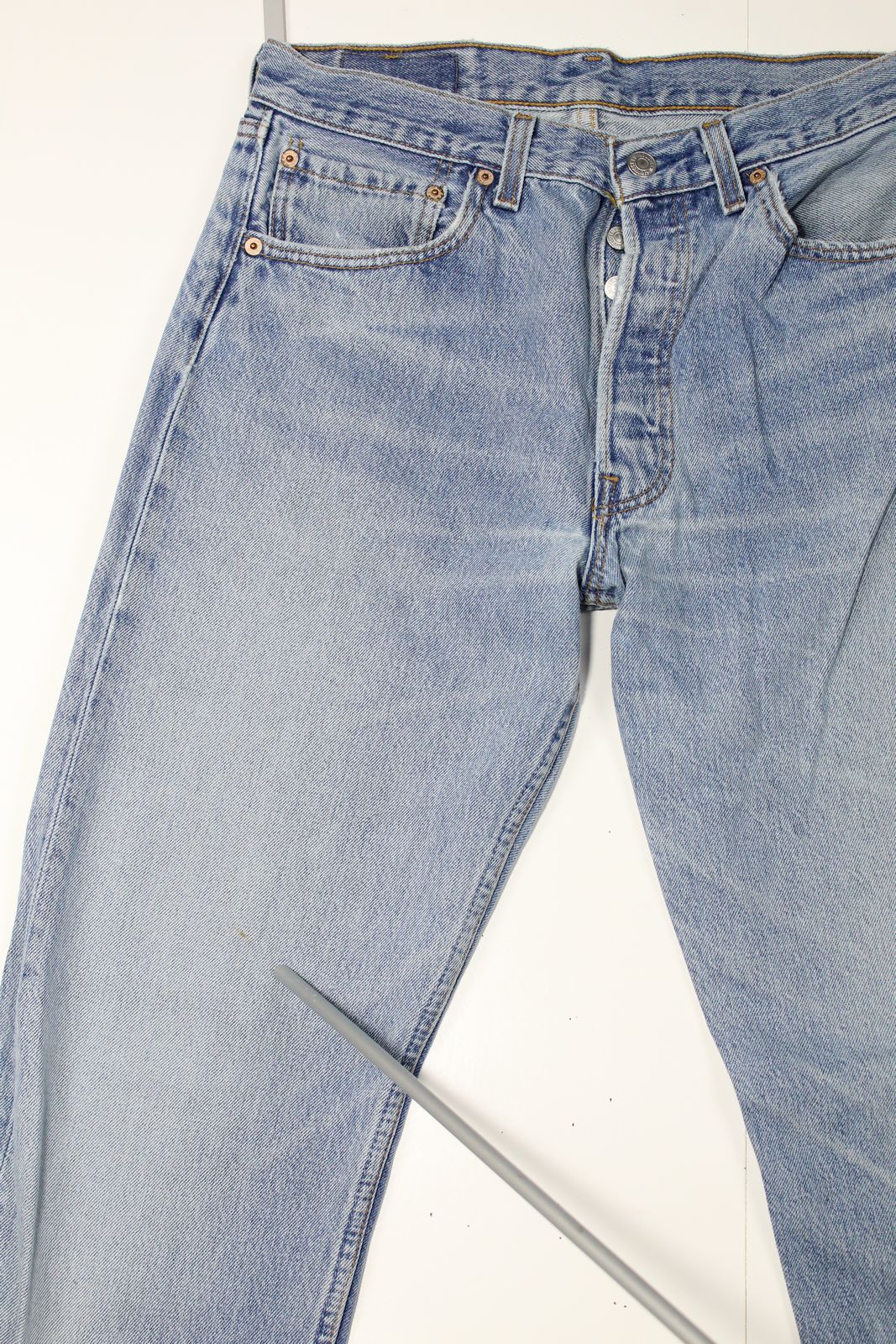 Levi's 501 Denim W32 L36 Made In USA Jeans Vintage