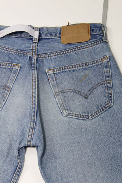 Levi's 501 Denim W32 L36 Made In USA Jeans Vintage