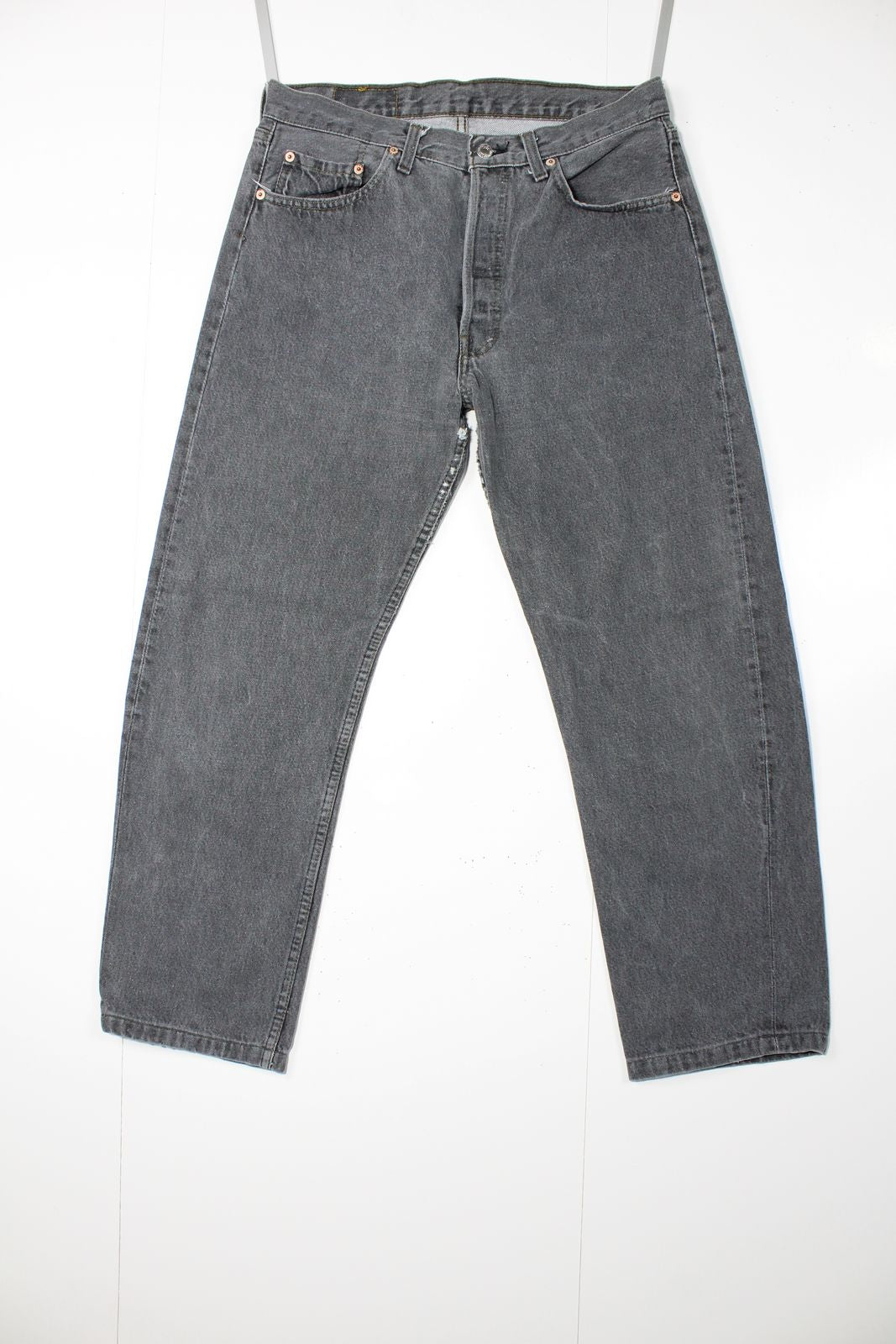 Levi's 501 Denim W33 L36 Made In USA Jeans Vintage