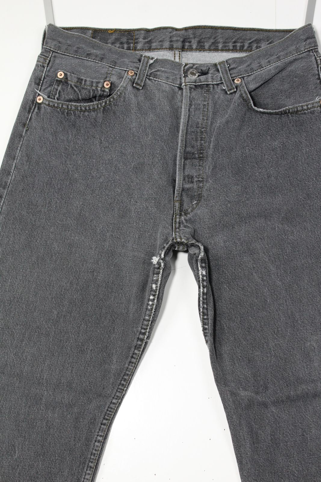 Levi's 501 Denim W33 L36 Made In USA Jeans Vintage