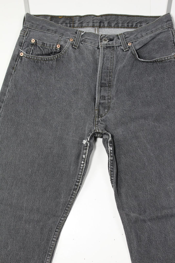 Levi's 501 Denim W33 L36 Made In USA Jeans Vintage