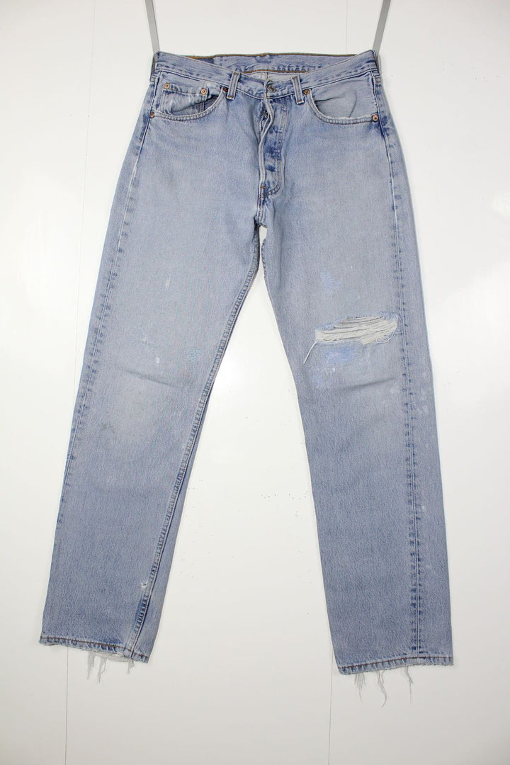 Levi's 501 Denim W32 L32 Made In USA Jeans Vintage