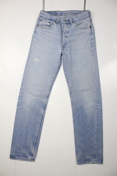 Levi's 501 Denim W32 L34 Made In USA Jeans Vintage