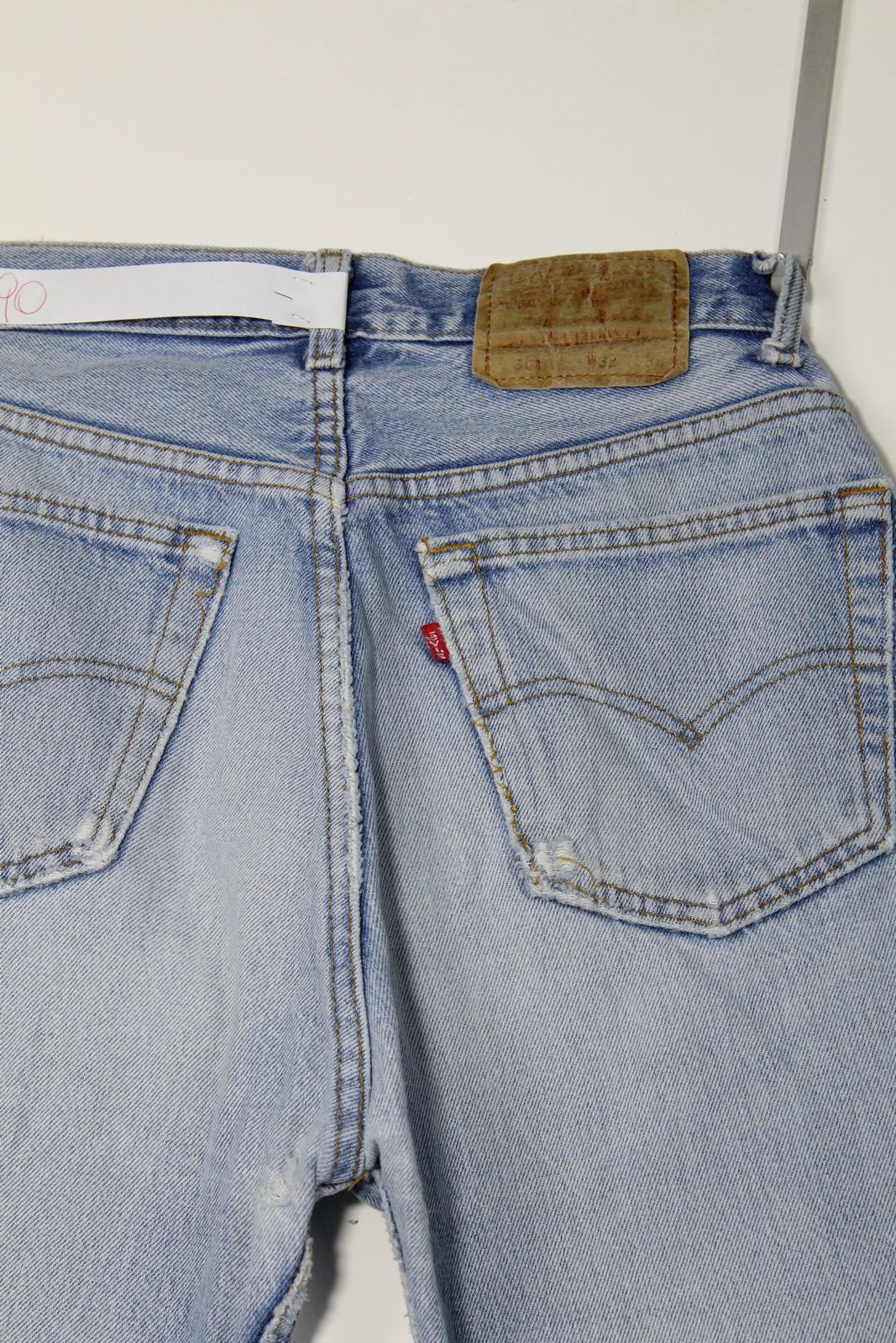 Levi's 501 Denim W32 L34 Made In USA Jeans Vintage