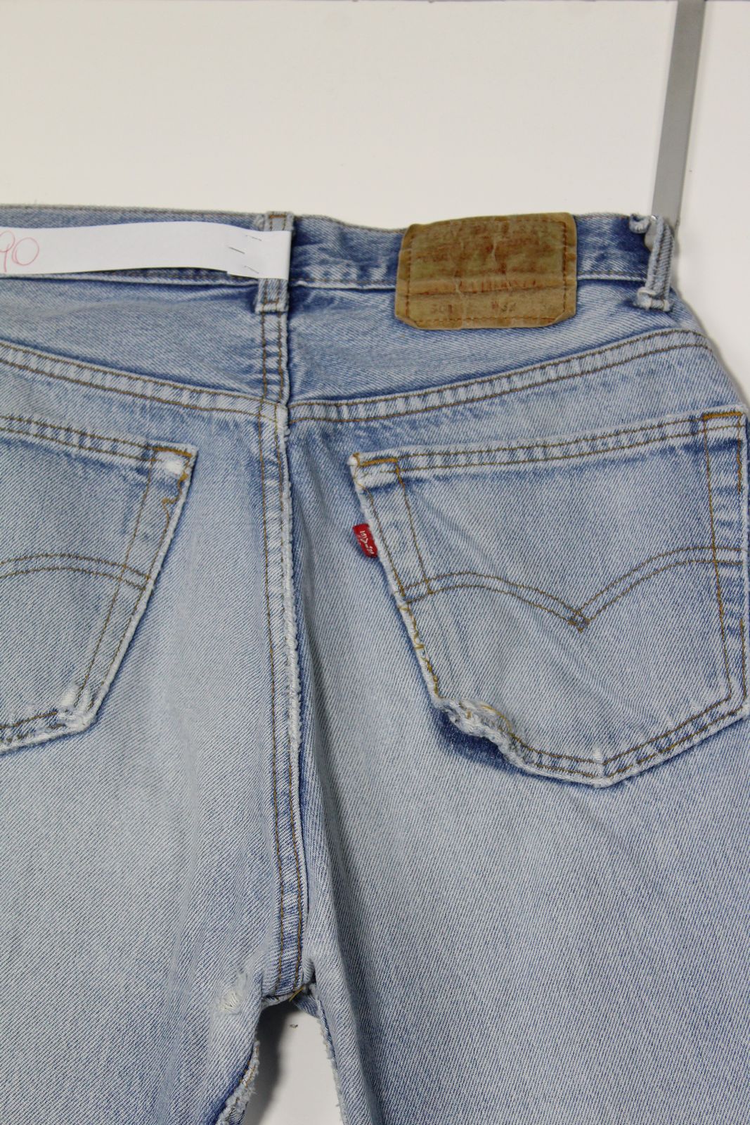 Levi's 501 Denim W32 L34 Made In USA Jeans Vintage