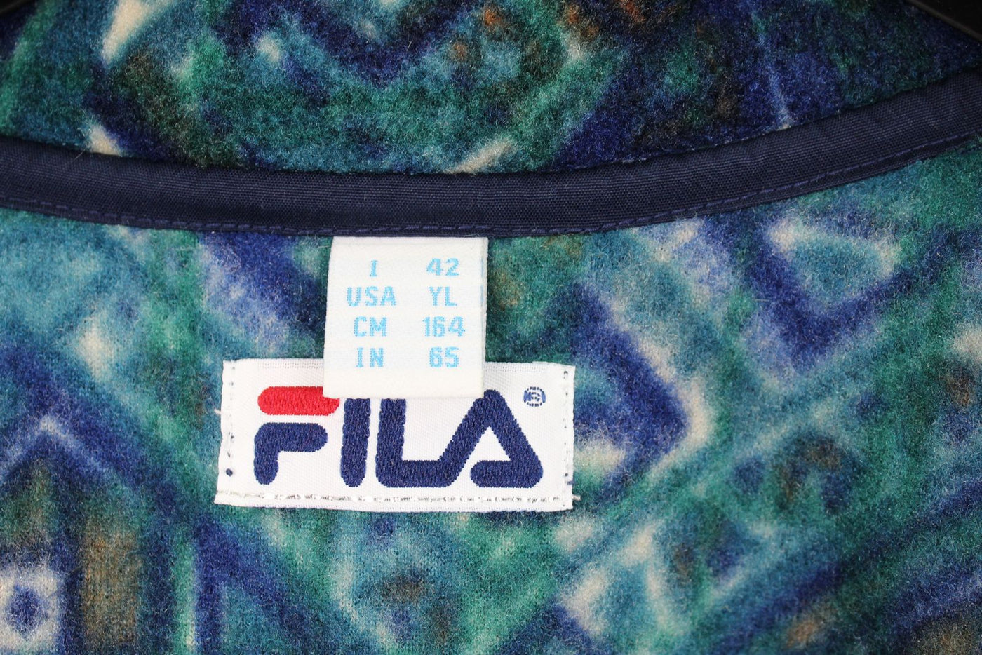 Fila Magic Line Giacca in Pile  Vintage