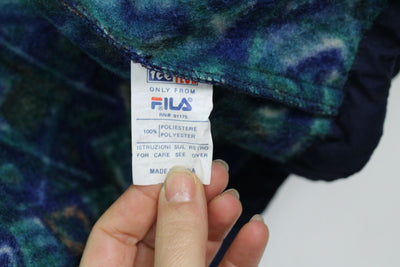 Fila Magic Line Giacca in Pile  Vintage