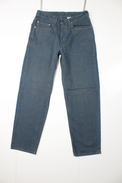 Levi's 550 Relaxed Fit Blu Denim W32 L30 Made In USA Jeans Vintage