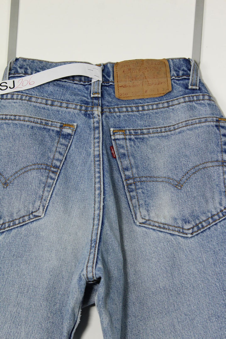 Levi's 550 Relaxed Fit Denim W32 L30 Made In USA Jeans Vintage
