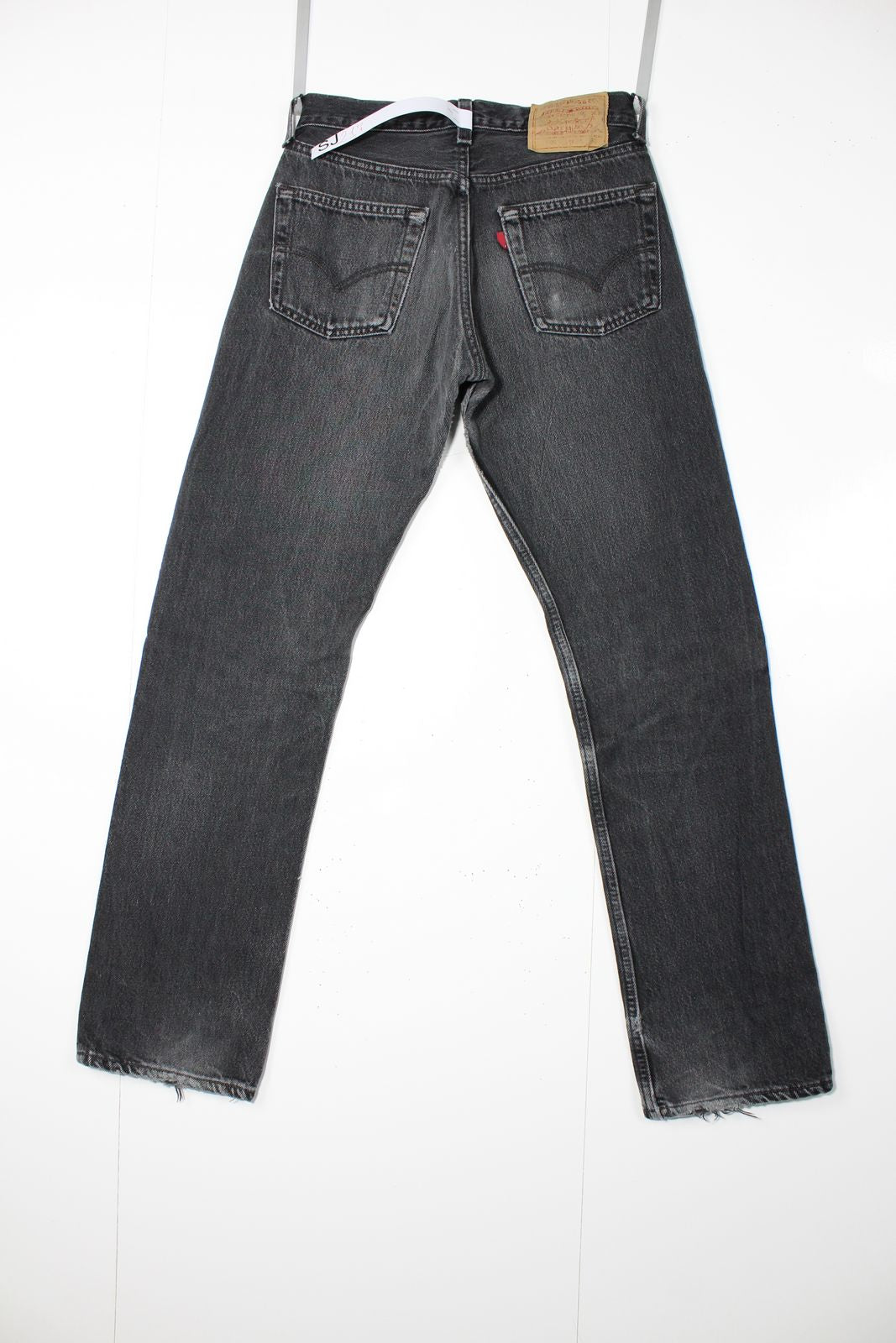 Levi's 501 Nero W28 L30 Made In USA Jeans Vintage