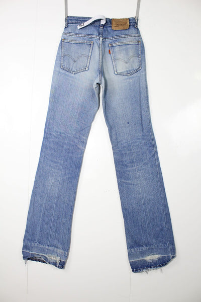 Levi's 632 Orange Tab Denim W28 L34 Made In USA Jeans Vintage