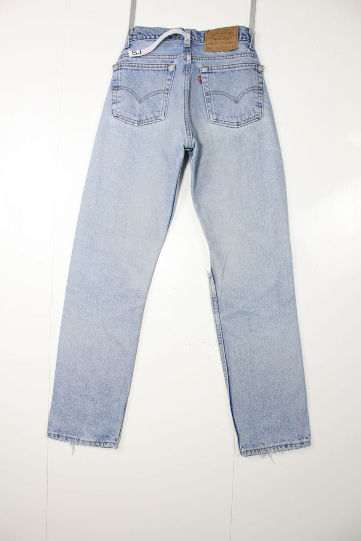 Levi's 505 Regular Fit Denim W28 L30 Made In USA Jeans Vintage