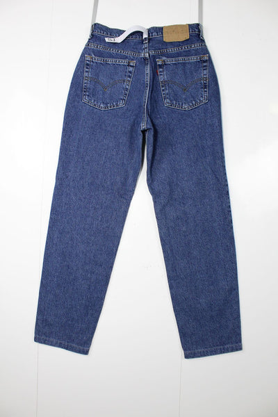 Levi's 506 denim Donna Tg. 12 Med  Made In USA Jeans Vintage