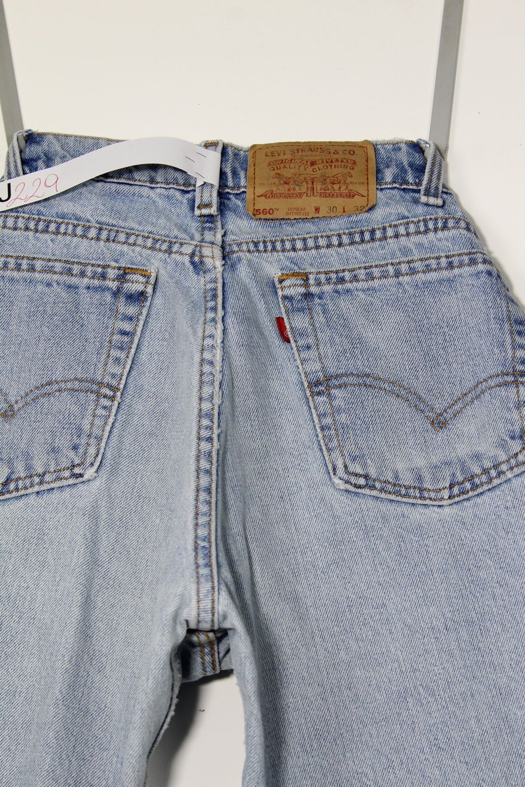 Levi's 560 Loose Fit Denim W30 L32 Made In USA Jeans Vintage
