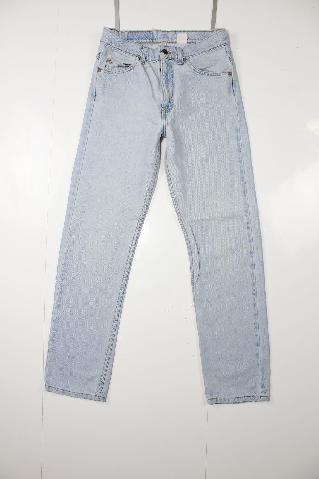 Levi's 505 Orange Tab Denim W30 L30 Made In USA Jeans Vintage