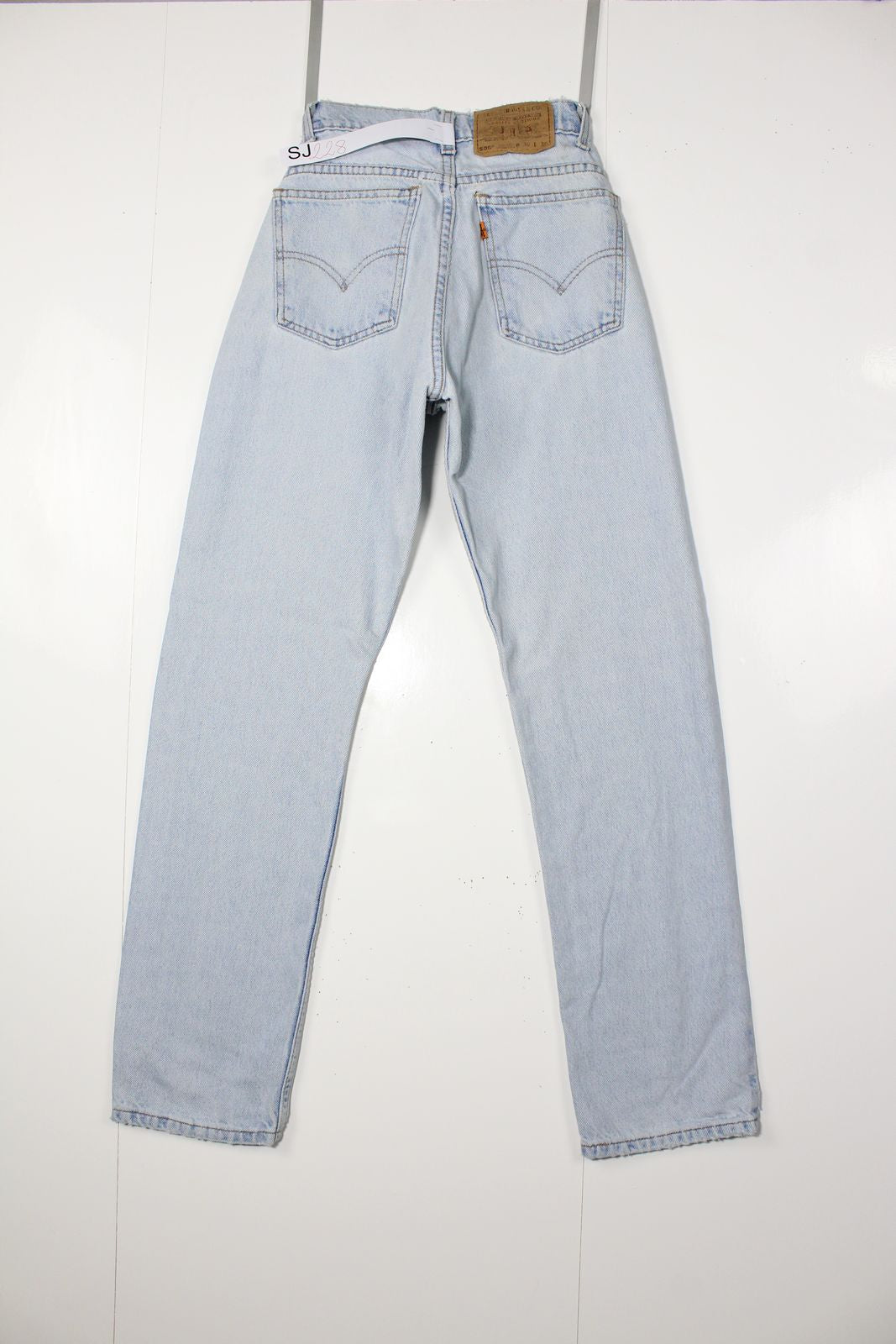 Levi's 505 Orange Tab Denim W30 L30 Made In USA Jeans Vintage