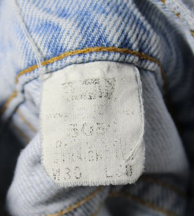 Levi's 505 Orange Tab Denim W30 L30 Made In USA Jeans Vintage