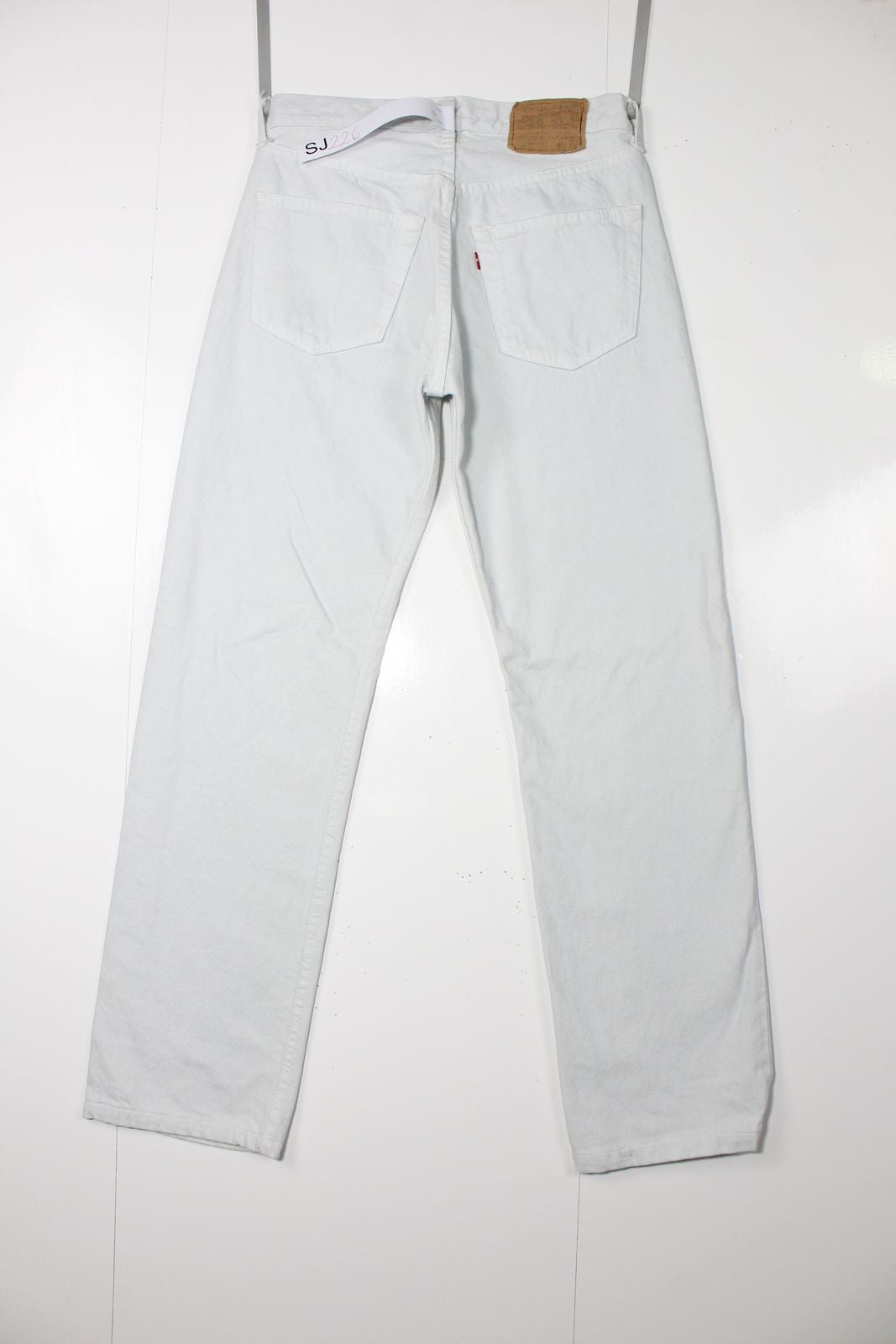 Levi's 501 Bianco W30 L36 Made In USA Jeans Vintage Made in USA