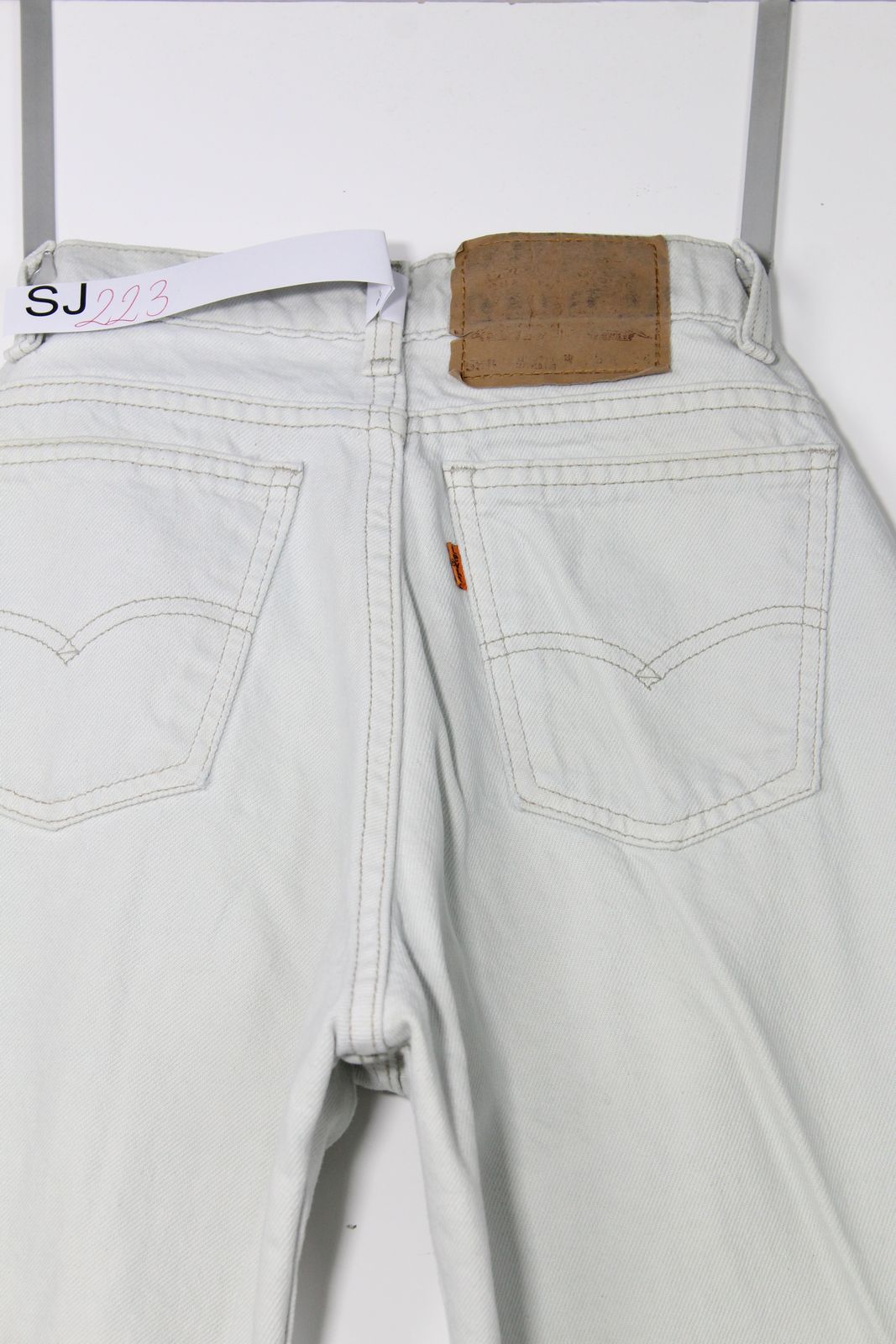 Levi's 505 Orange Tab W29 L32 Made In USA Jeans Vintage