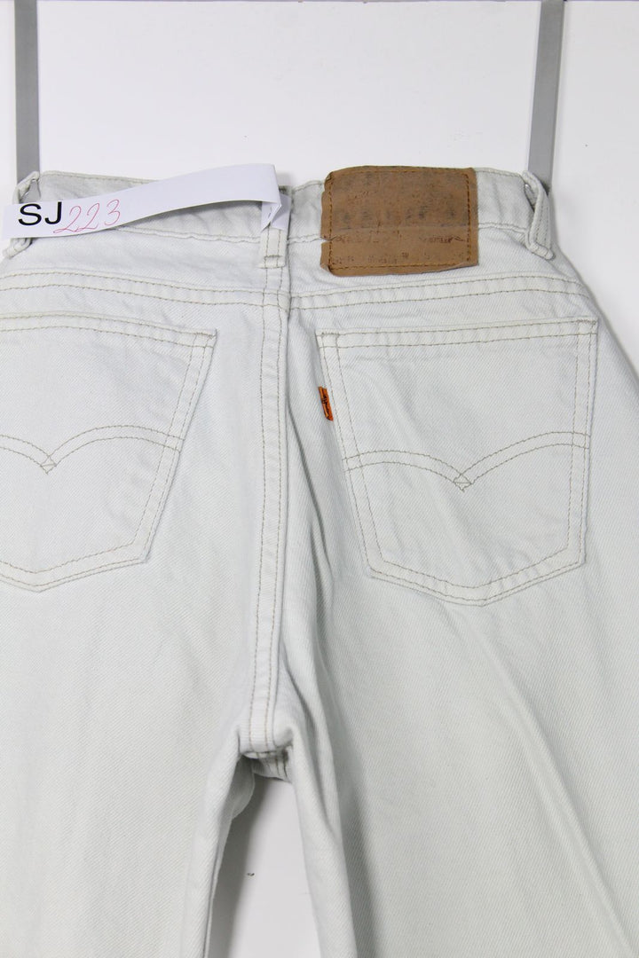 Levi's 505 Orange Tab W29 L32 Made In USA Jeans Vintage