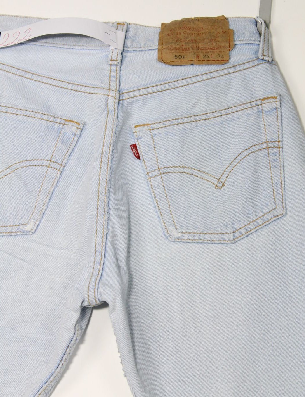 Levi's 501 For Women W26 L34 Made In USA Jeans Vintage