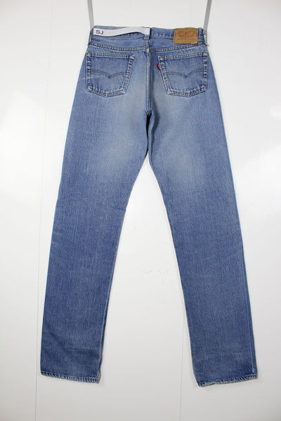 Levi's 501 Denim W30 L34 Made In USA Jeans Vintage