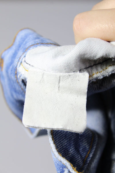 Levi's 501 Denim W30 L34 Made In USA Jeans Vintage