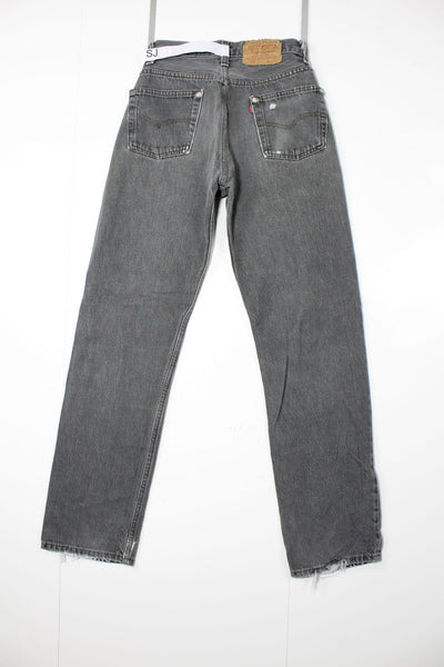 Levi's 501 Nero W30 L32 Made In USA Jeans Vintage