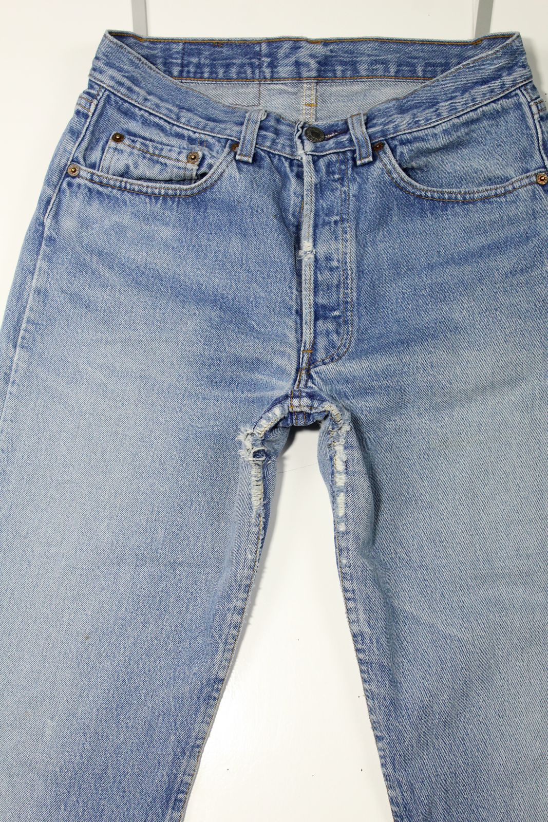 Levi's 501 Denim W31 L34 Made In USA Jeans Vintage