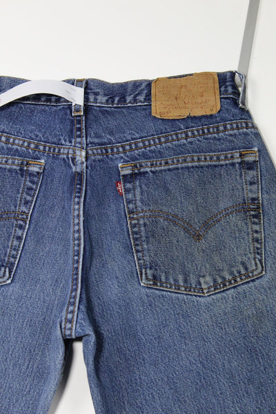Levi's 505 Slim Fit Taglia L Made In USA Jeans Vintage