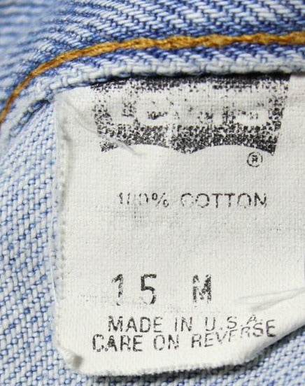 Levi's 17501 Taglia M Made In USA Jeans Vintage