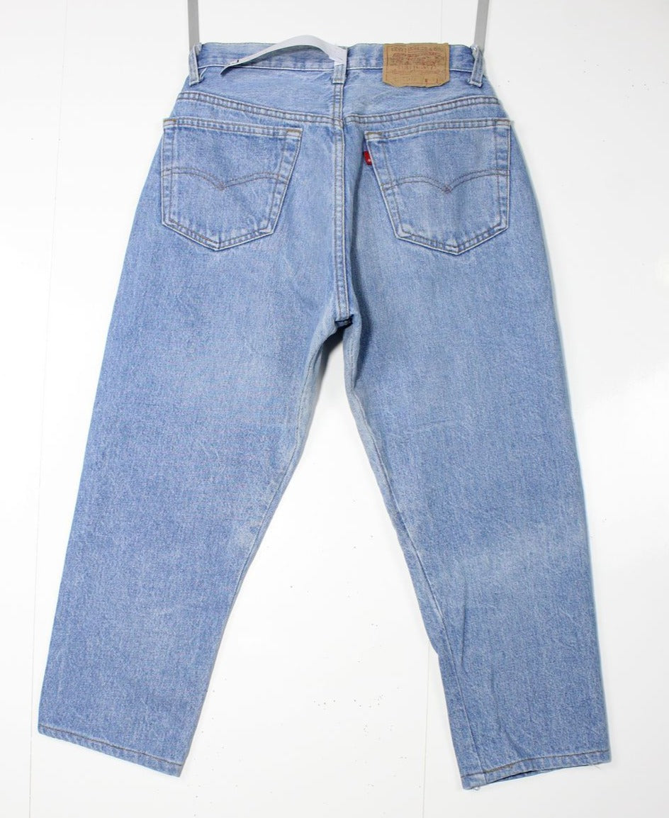 Levi's 501 Denim W31 L32 Made In USA Jeans Vintage
