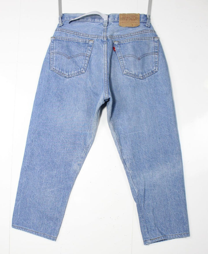 Levi's 501 Denim W31 L32 Made In USA Jeans Vintage