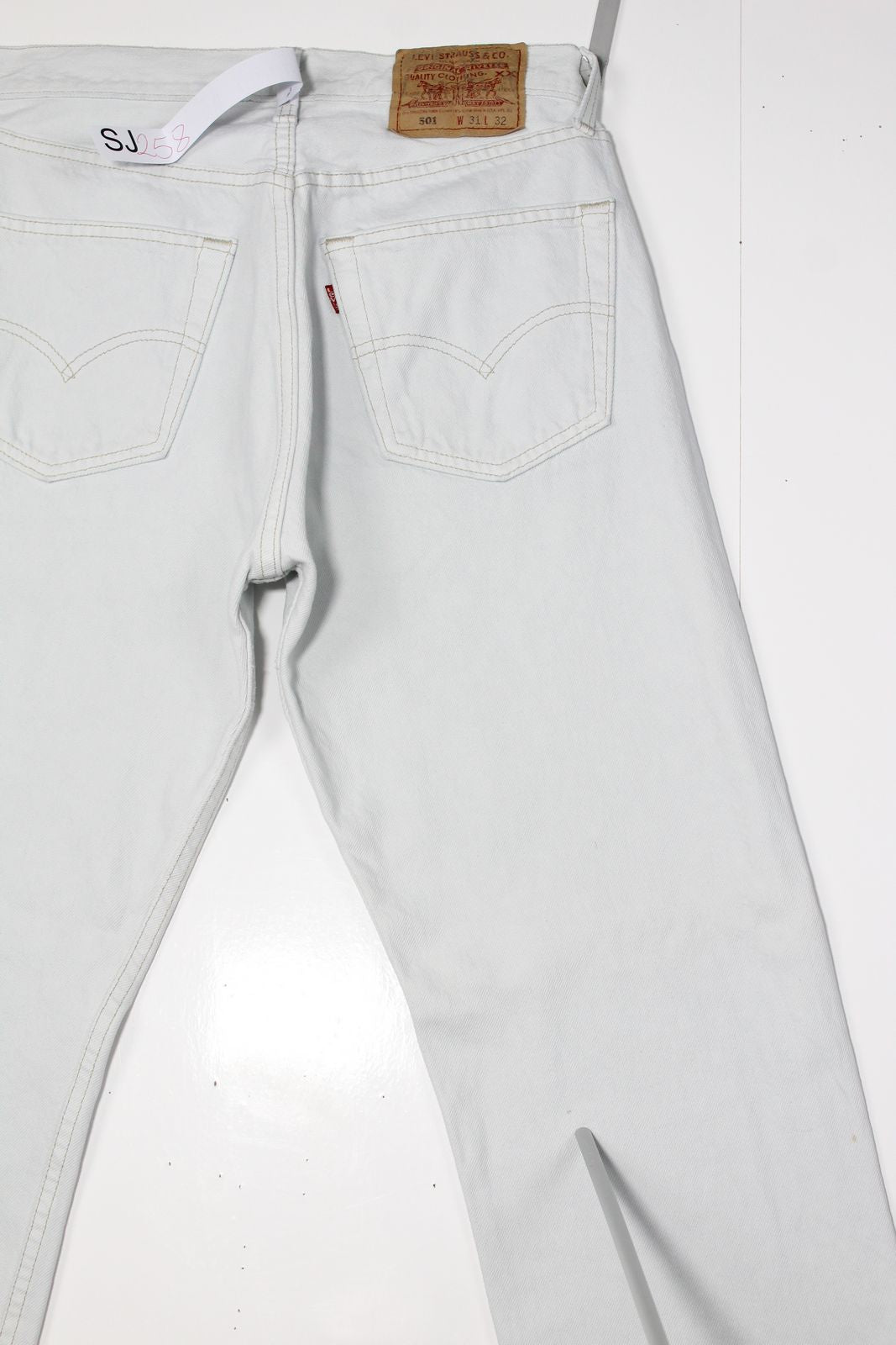 Levi's 501 Denim W31 L32 Made In USA Jeans Vintage