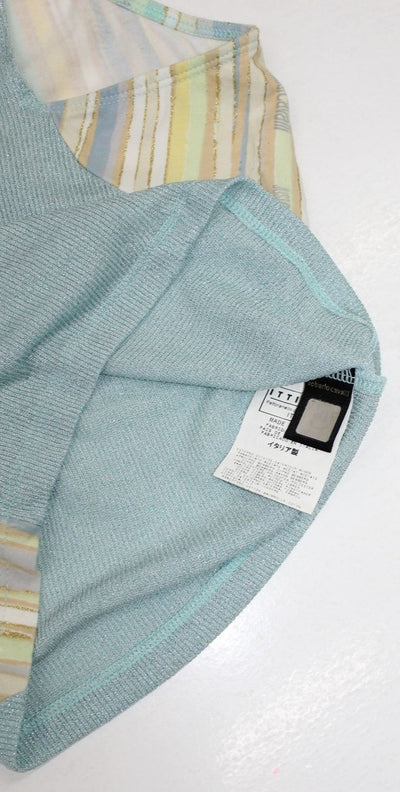 Top Just Cavalli Vintage Tg.40 Azzurro