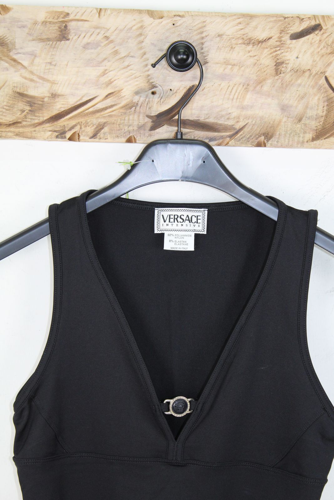 Top Versace Vintage Tg.42 Nero