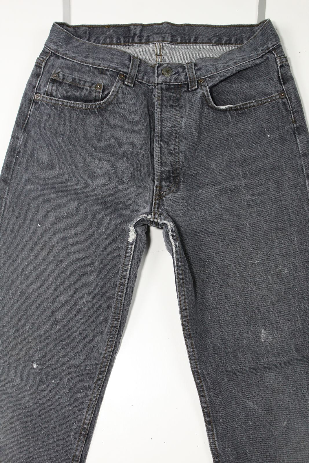 Levi's 501 Denim W32 L30 Made In USA Jeans Vintage