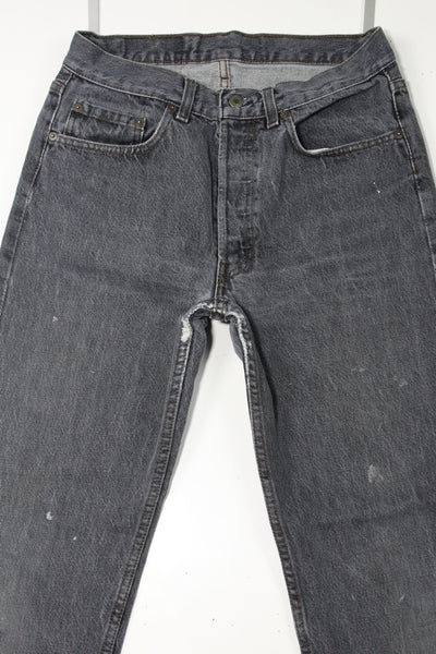 Levi's 501 Denim W32 L30 Made In USA Jeans Vintage