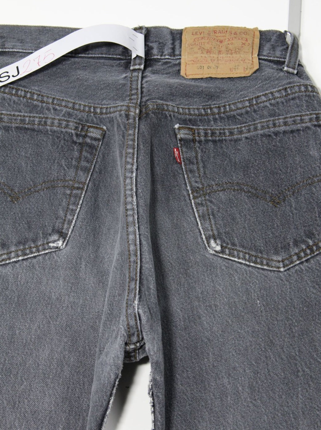 Levi's 501 Denim W32 L30 Made In USA Jeans Vintage