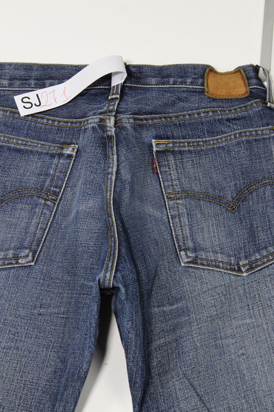 Levi's Skinner Lowrise Bootcut Denim W31 L32 Made In USA Jeans Vintage