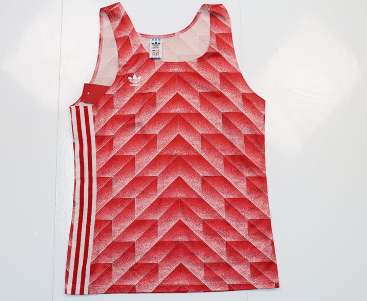 Maglia da Basket Adidas 3 Stripe Rosso Taglio 6