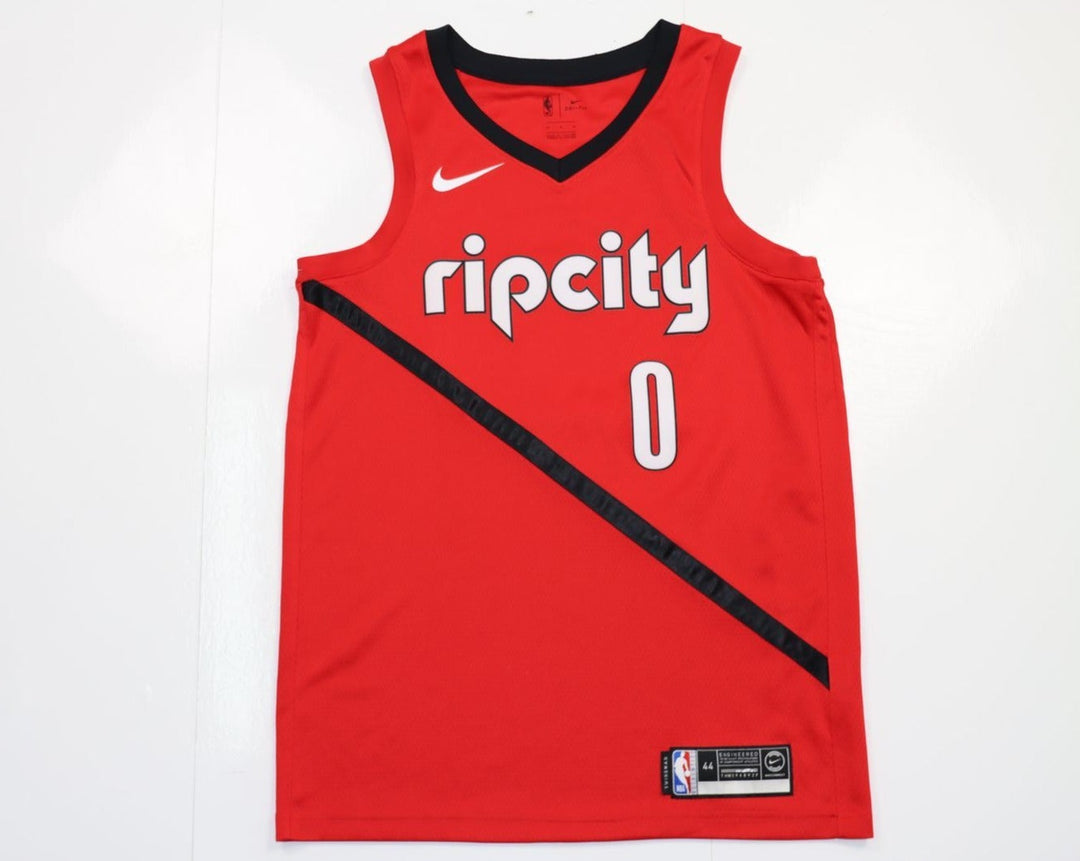 Maglia da Basket NBA Nike Swingman Portland Trail Blazers Lillard 0 Taglia M