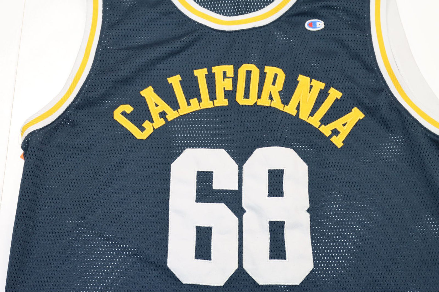 Maglia da Basket NBA Champion California 68 Blu Taglia XL