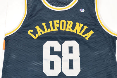 Maglia da Basket NBA Champion California 68 Blu Taglia L