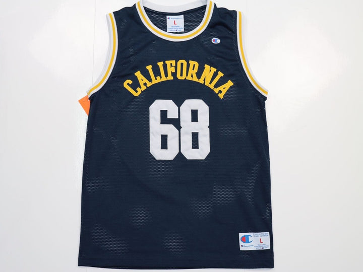 Maglia da Basket NBA Champion California 68 Blu Taglia L