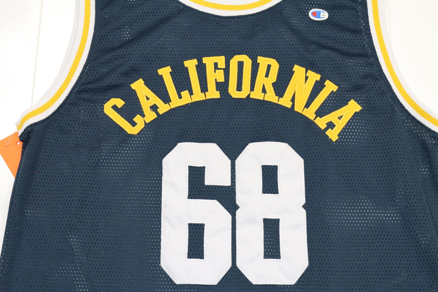 Maglia da Basket NBA Champion California 68 Blu Taglia L