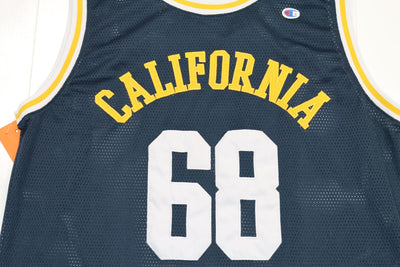 Maglia da Basket NBA Champion California 68 Blu Taglia L