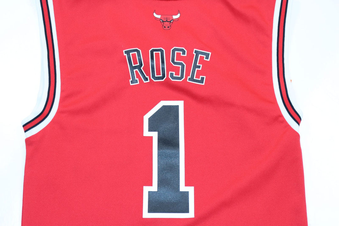 Maglia da Basket NBA Adidas Chicago Bulls Rose 1 Taglia 2XS