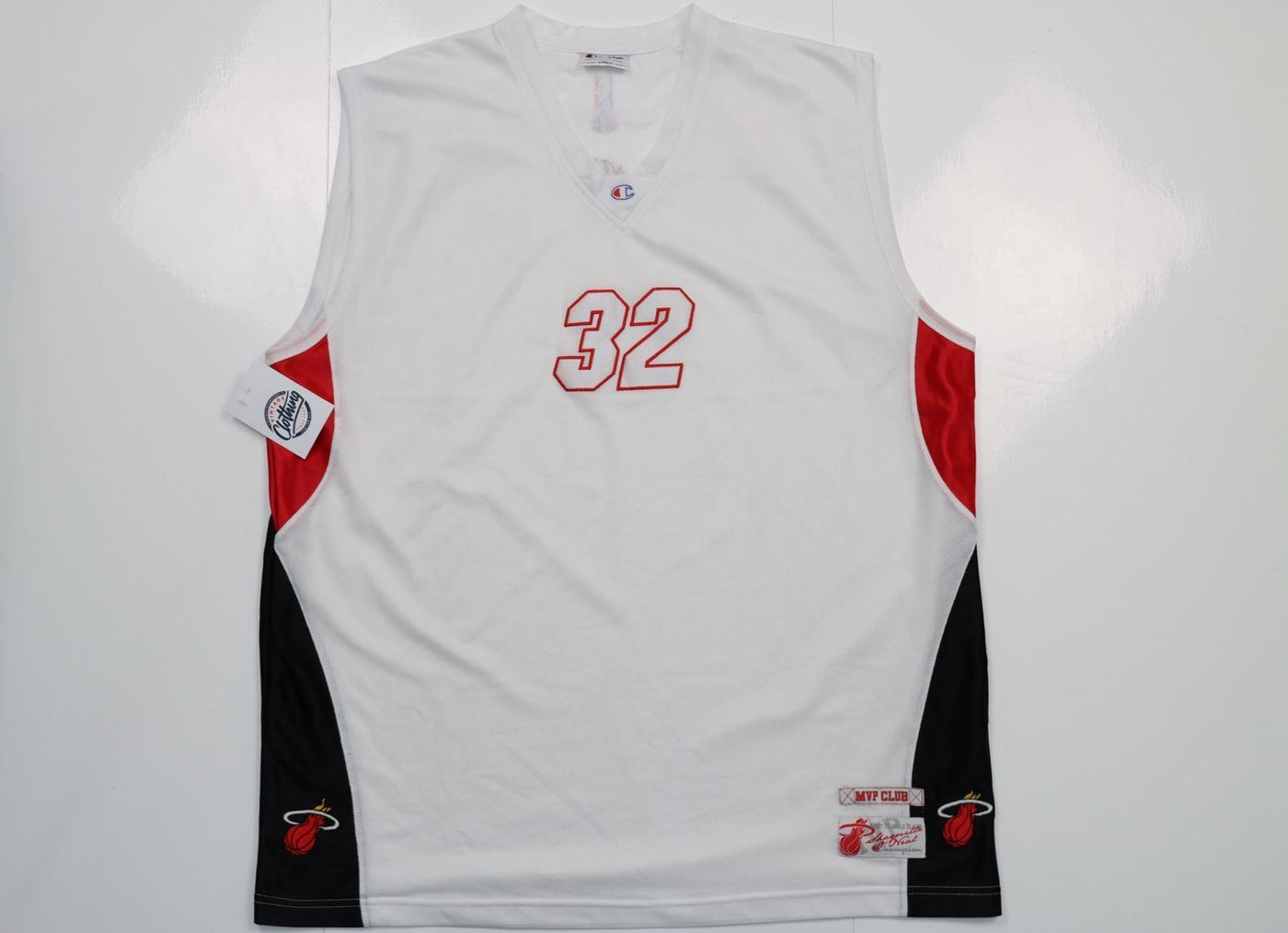 Maglia da Basket NBA Champion Miami Heat O'Neal 32 Taglia XL